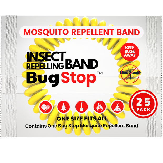 Mosquito Repellent Bracelets (25 Pack) DEET-Free Mosquito Bands