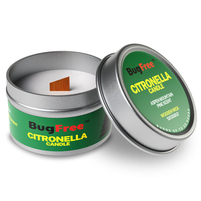 Citronella Candles Outdoor & Indoor (6oz) - Pine Scented (1 pack)