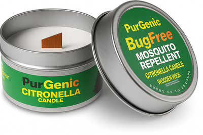 Citronella Candles Outdoor & Indoor (6oz) - Pine Scented (1 pack)